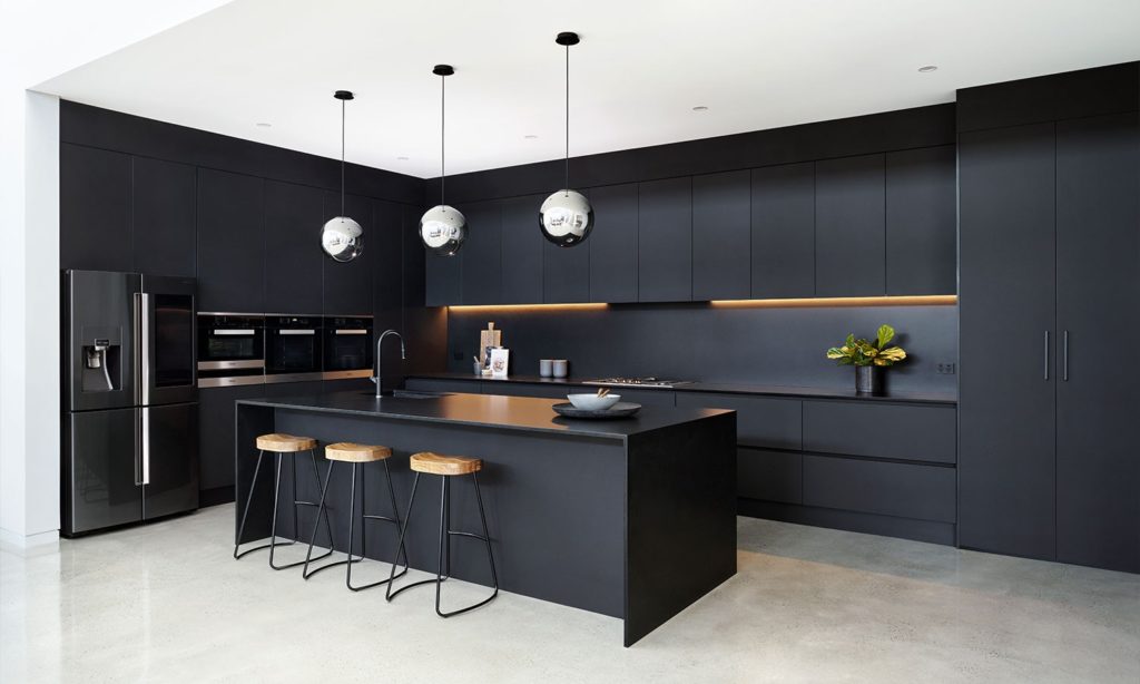 black kitchen 1
