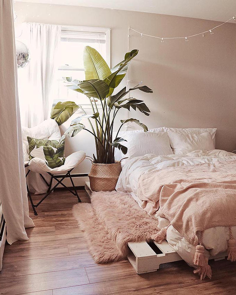 bohemian chic bedroom