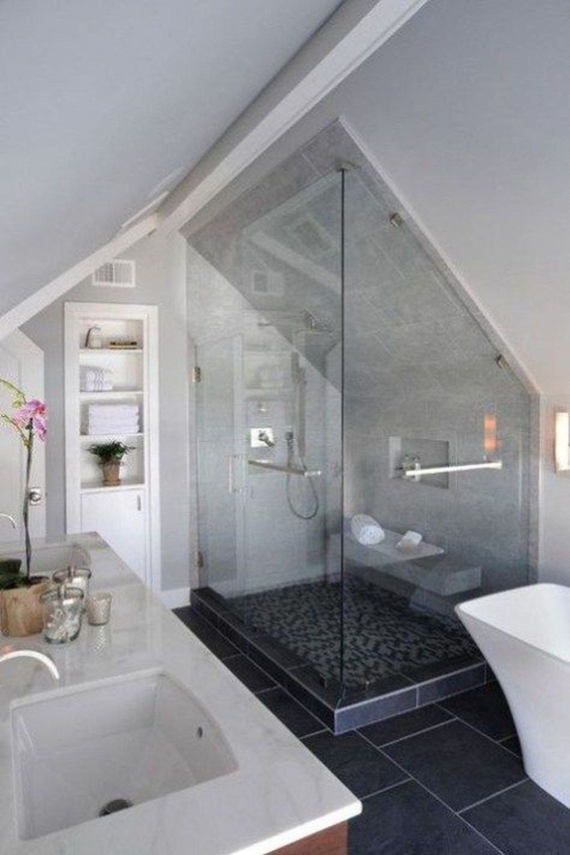 Attic Bathroom 13 