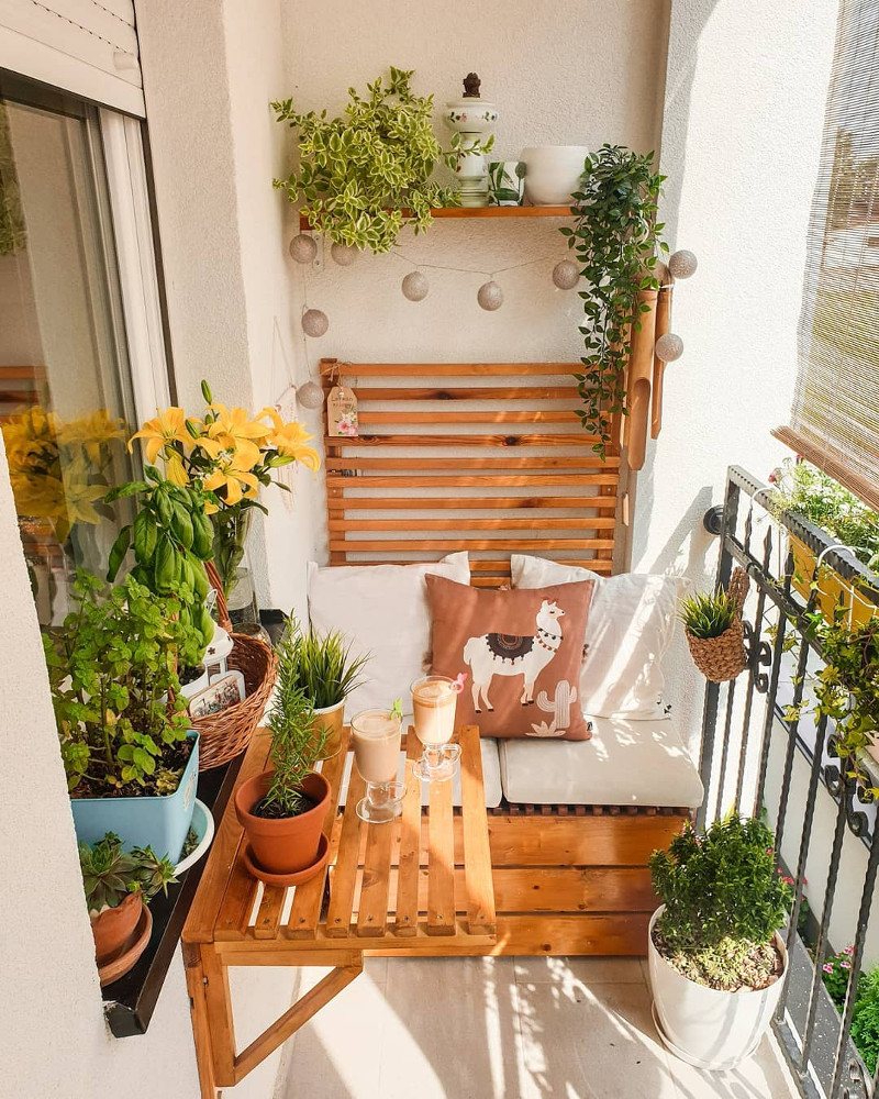 25+ Small Balcony Design Ideas to Create Your Own Little Heaven in 2024