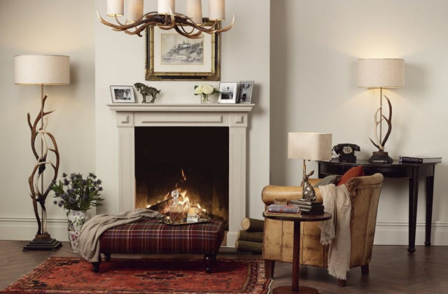 deer antler decorating ideas