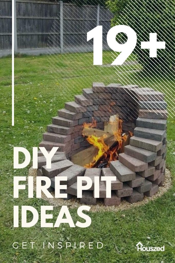 diy fire pit ideas for small backyard