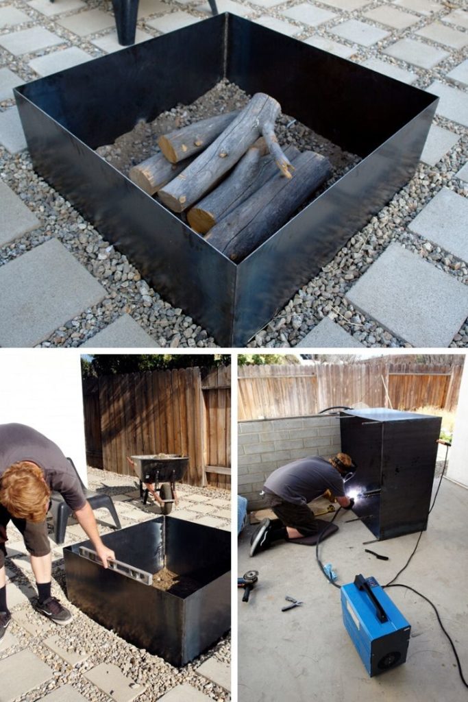 diy outdoor fire pit