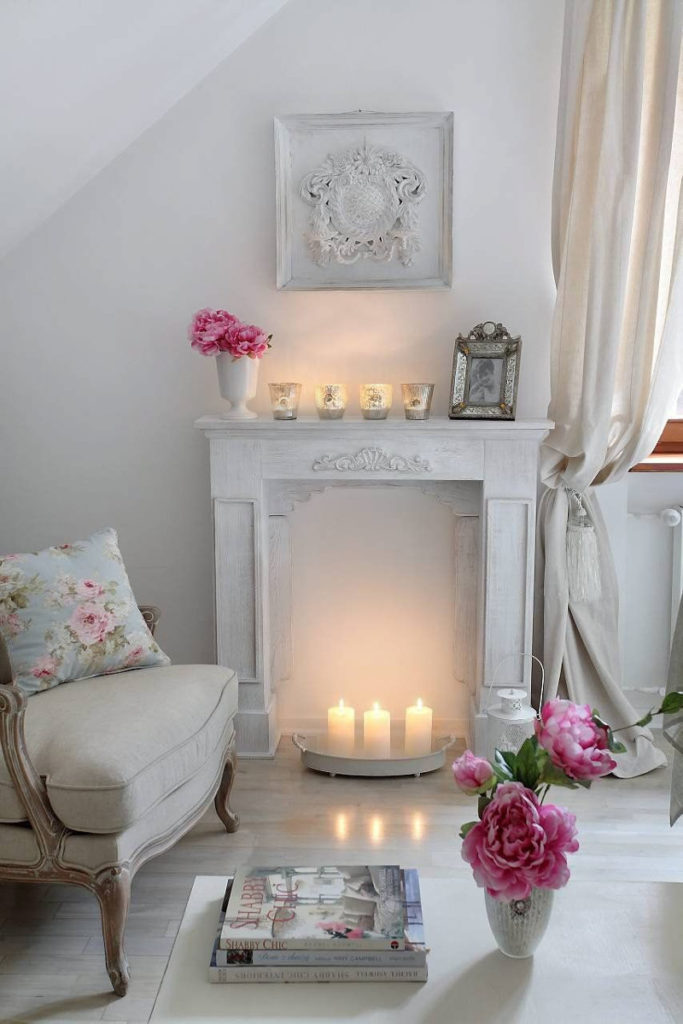 fireplace candle