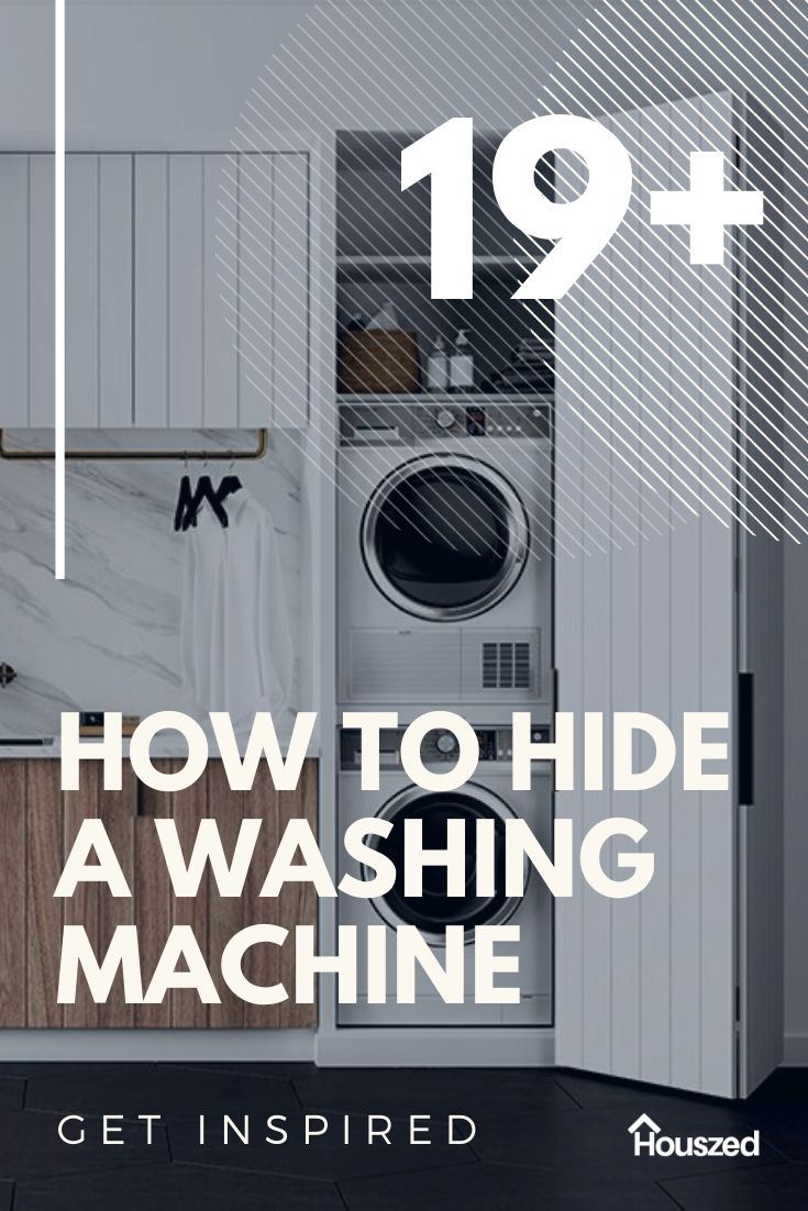 19+ How to Hide a Washing Machine Ideas in 2024 Houszed