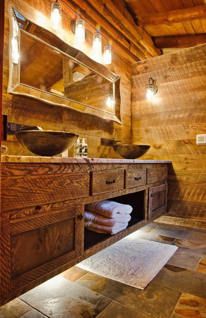 images of rustic bathrooms