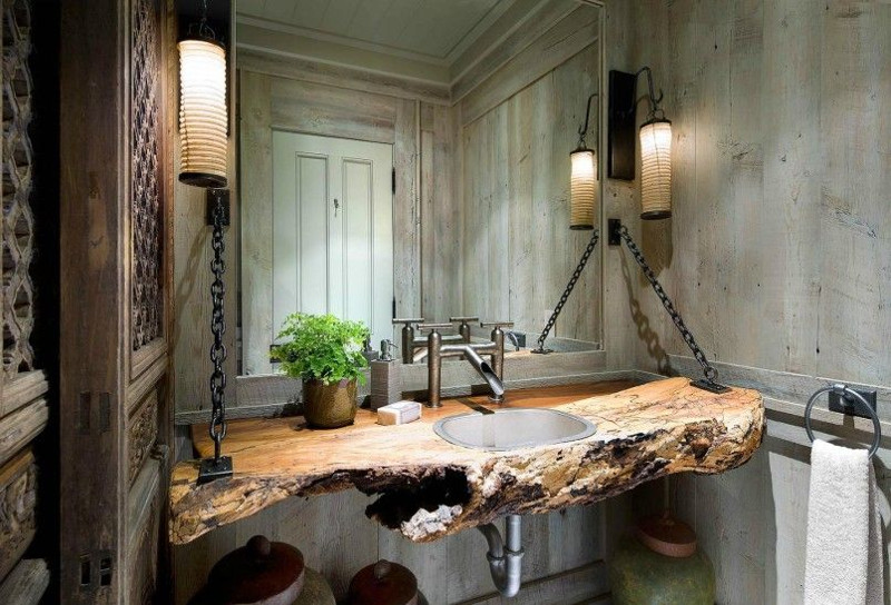 rustic bathrooms