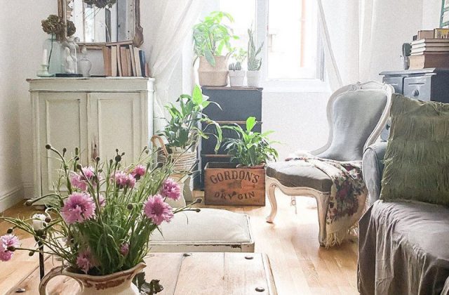 shabby chic living room decor ideas