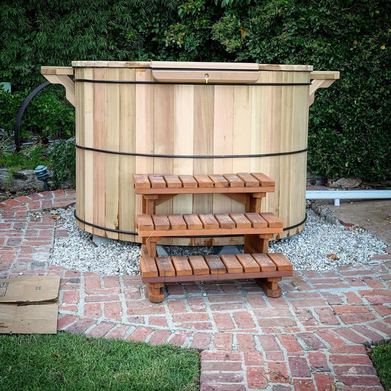 backyard hot tub ideas on a budget