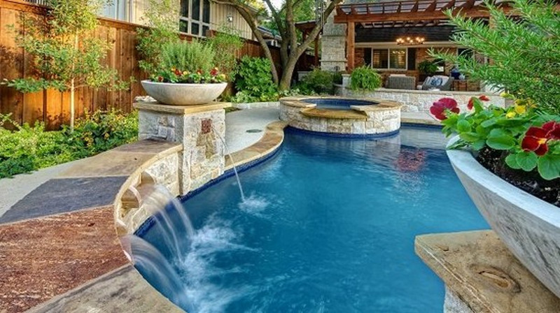 backyard hot tub ideas outdoor spa decks