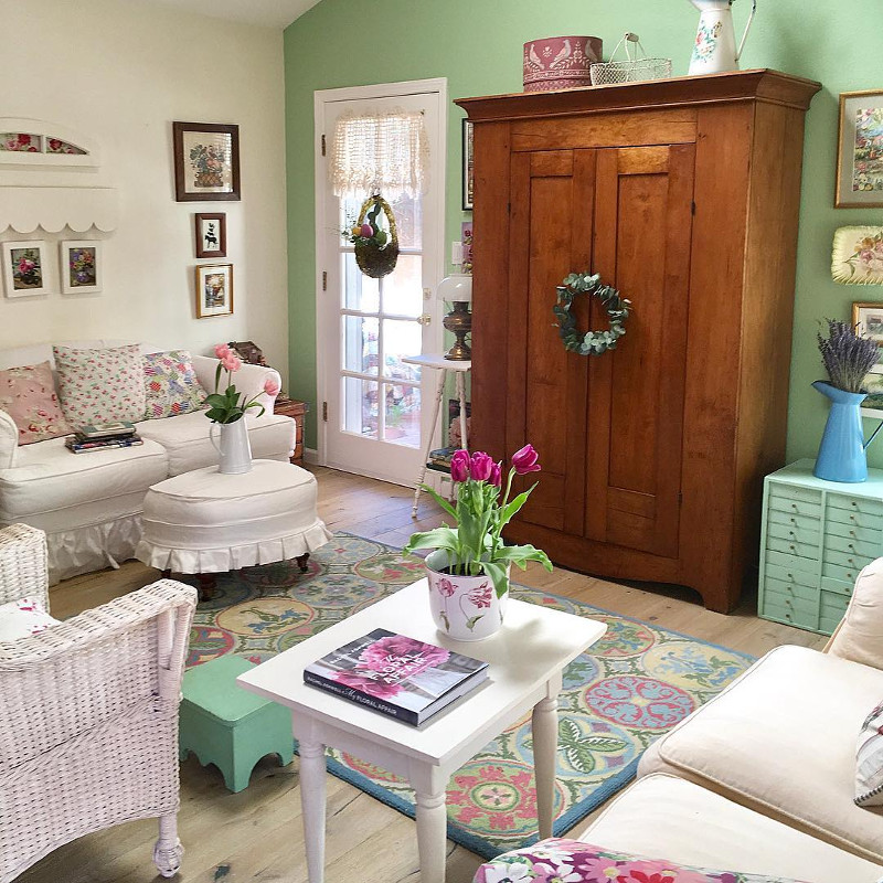 country chic living room ideas