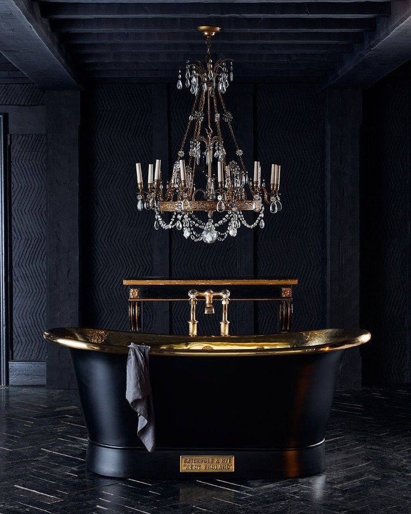 13+ Beautiful Gothic Bathroom Ideas in 2024 Houszed