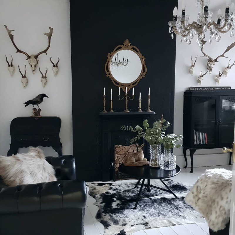 17+ Delicious Gothic Living Room Ideas in 2023 Houszed