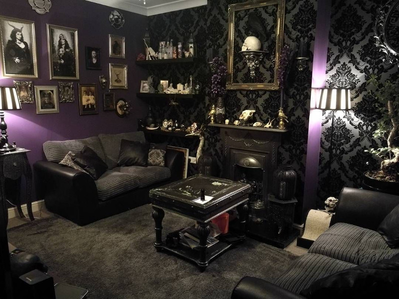 gothic style room