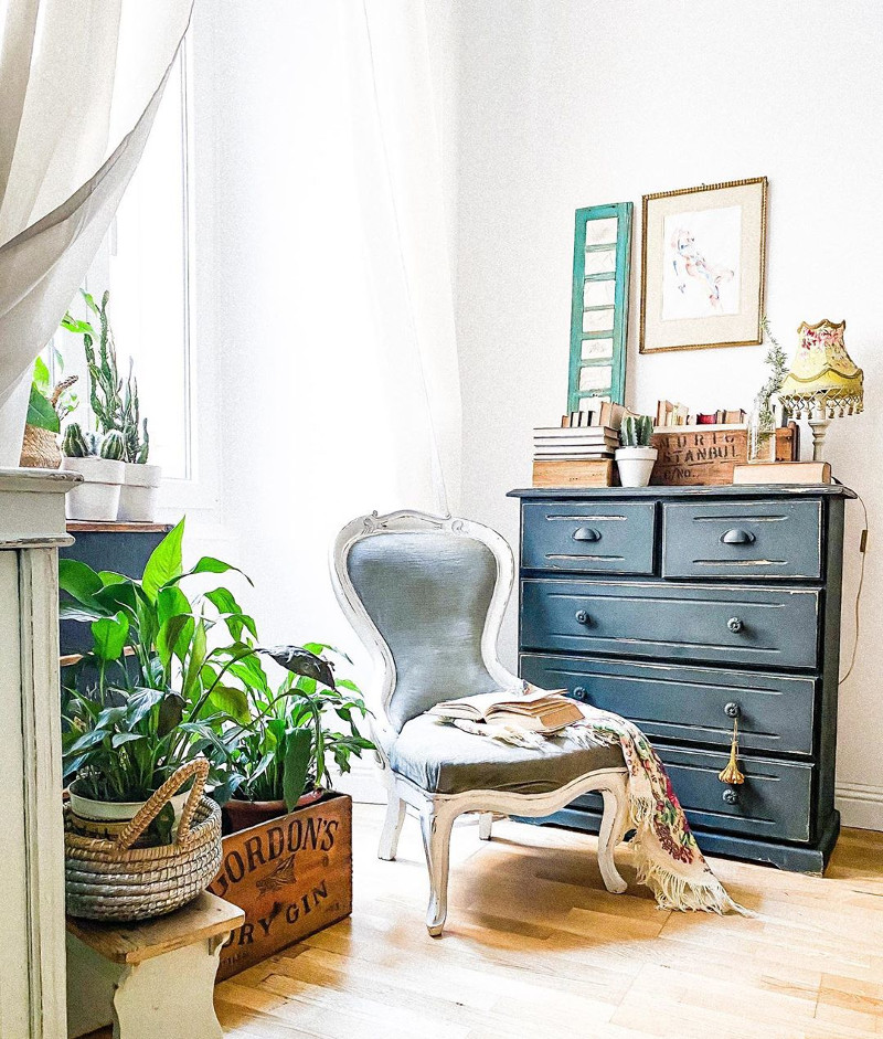 living room shabby chic vintage