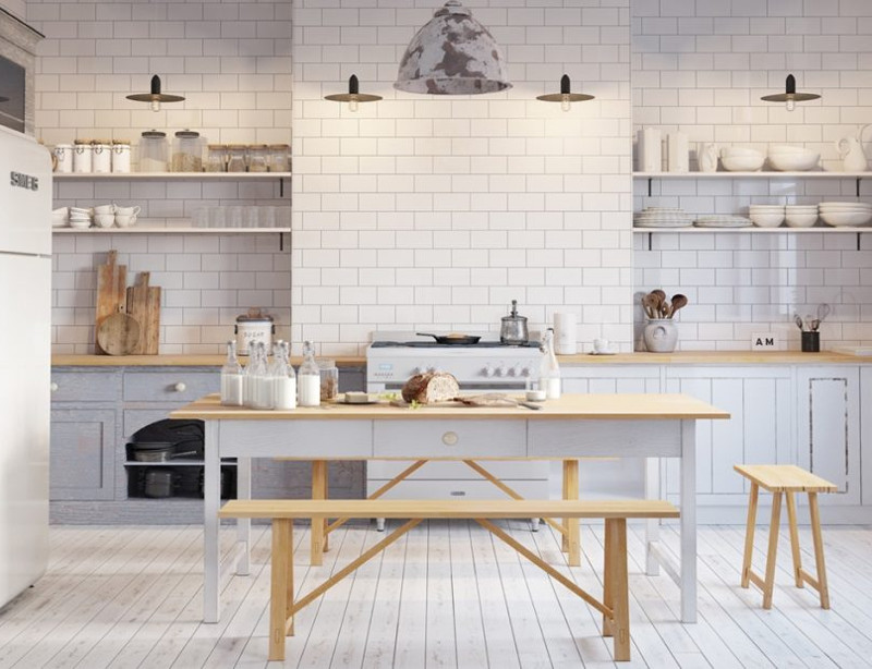 open shelf kitchens
