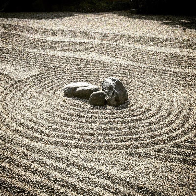 outdoor zen garden