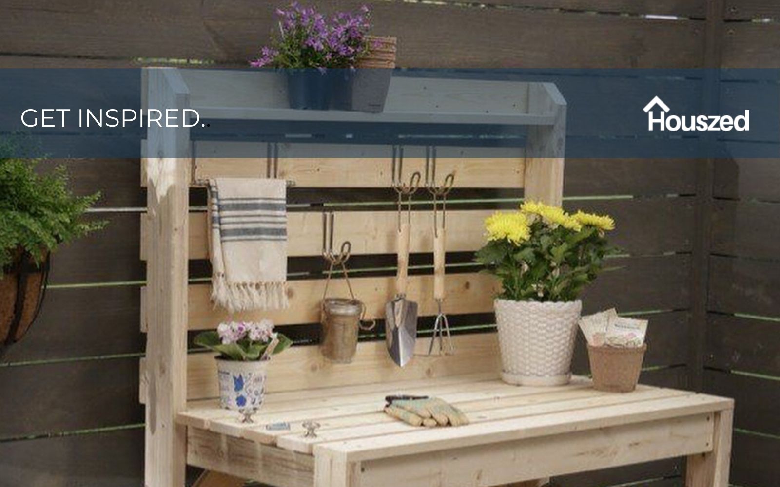 24+ Garden Potting Bench Ideas That Inspire in 2025 | Houszed