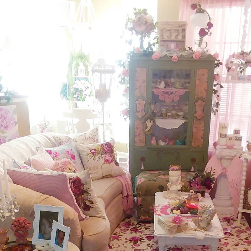 shabby chic ideas for living rooms