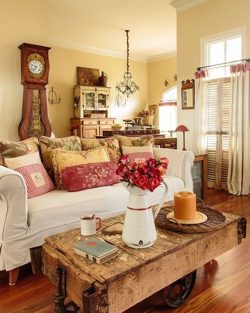 shabby chic living room furniture