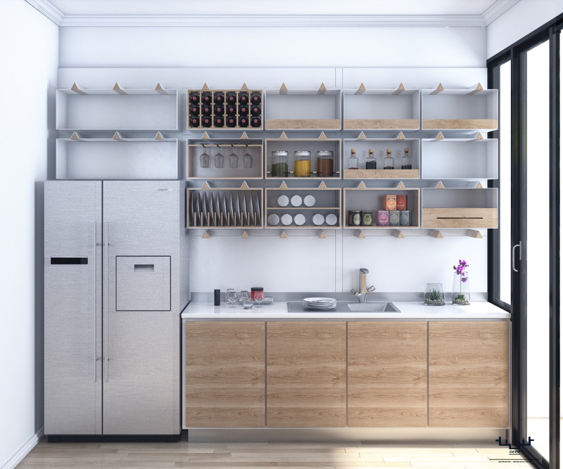 shelves for kitchen