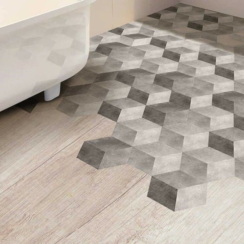 tile floor transition ideas