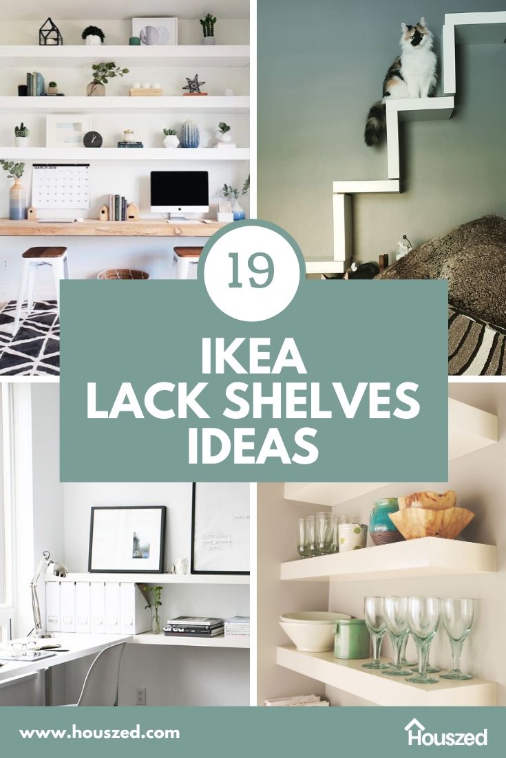 19+ Cool IKEA Lack Shelves Ideas in 2024 Hack UpCycle Houszed