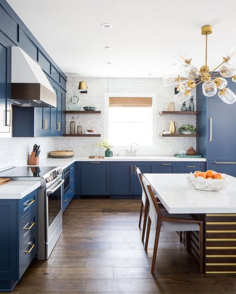 21+ Amazing Blue Kitchen Ideas in 2022 Houszed