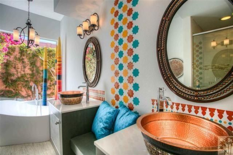 boho tile moroccan style
