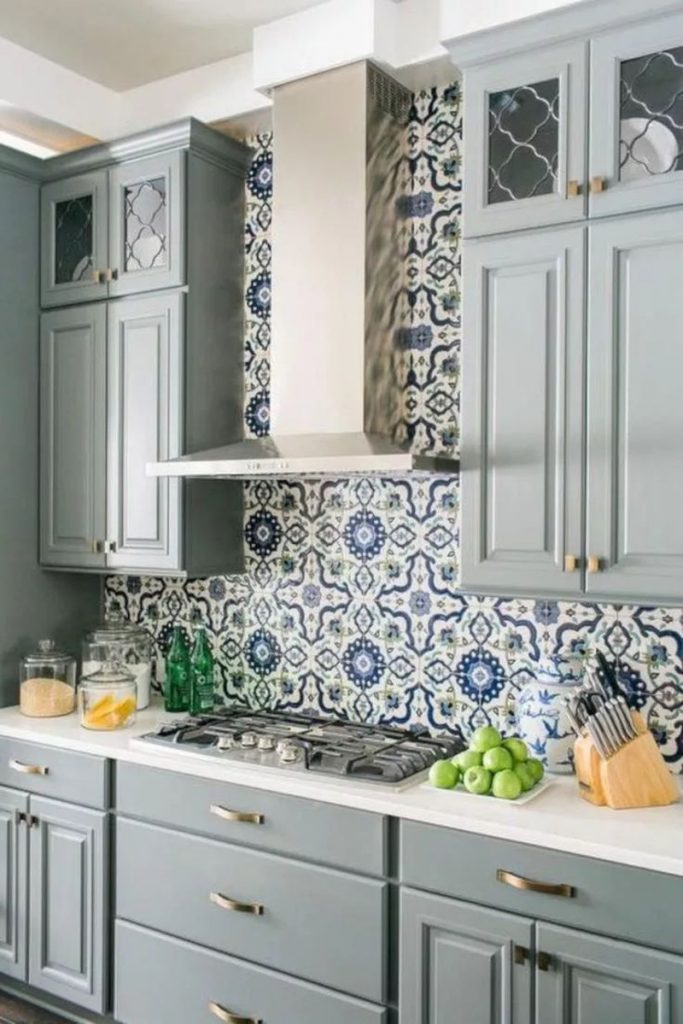 moroccan tile backsplash kitchen patterns