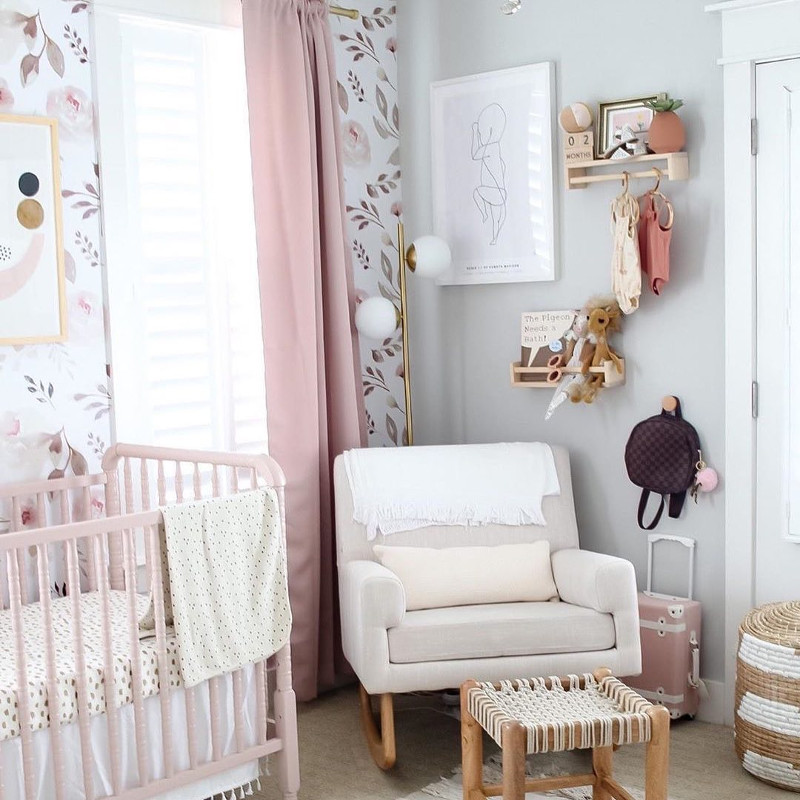 19+ Beautiful Nursery Ideas for Girls in 2022 | Houszed