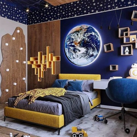 space bedroom ideas