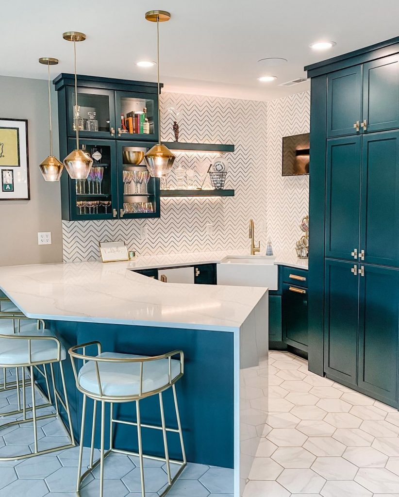 basement bar designs modern