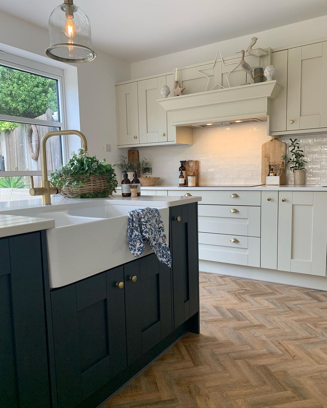 Kitchen Cabinets Two Different Colors 