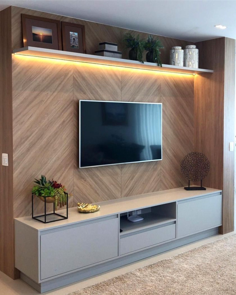 21+ TV Wall Ideas That Look Crazy Good in 2022 Houszed