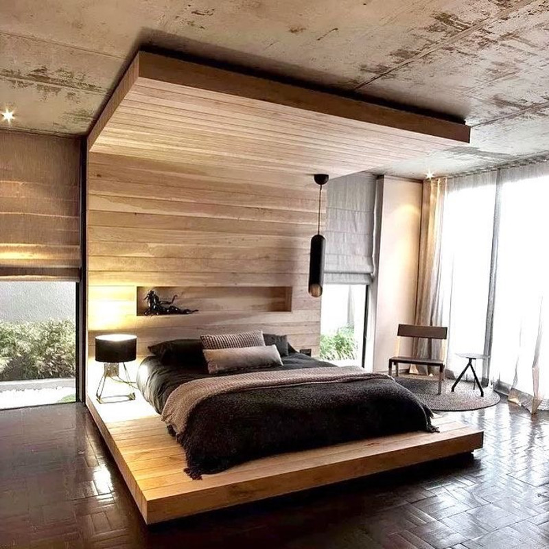 modern japanese bedroom zen