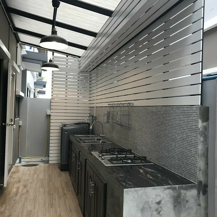 outside kitchen ideas covered patios