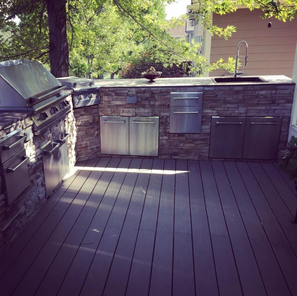 patio kitchen ideas outdoor
