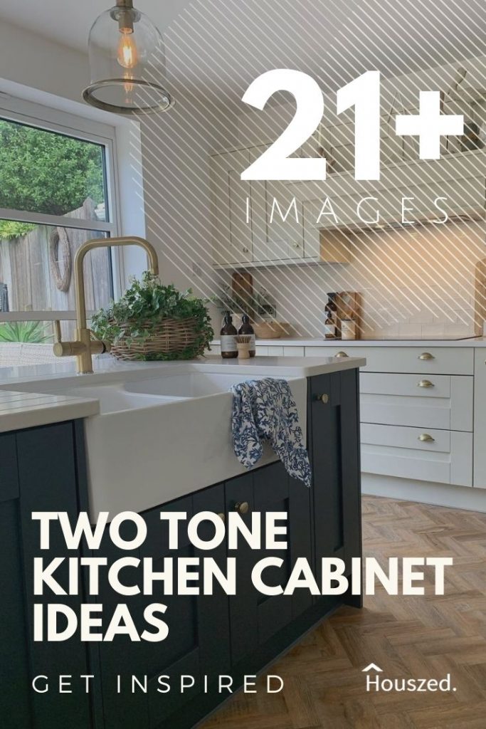 two tone kitchen cabinet ideas