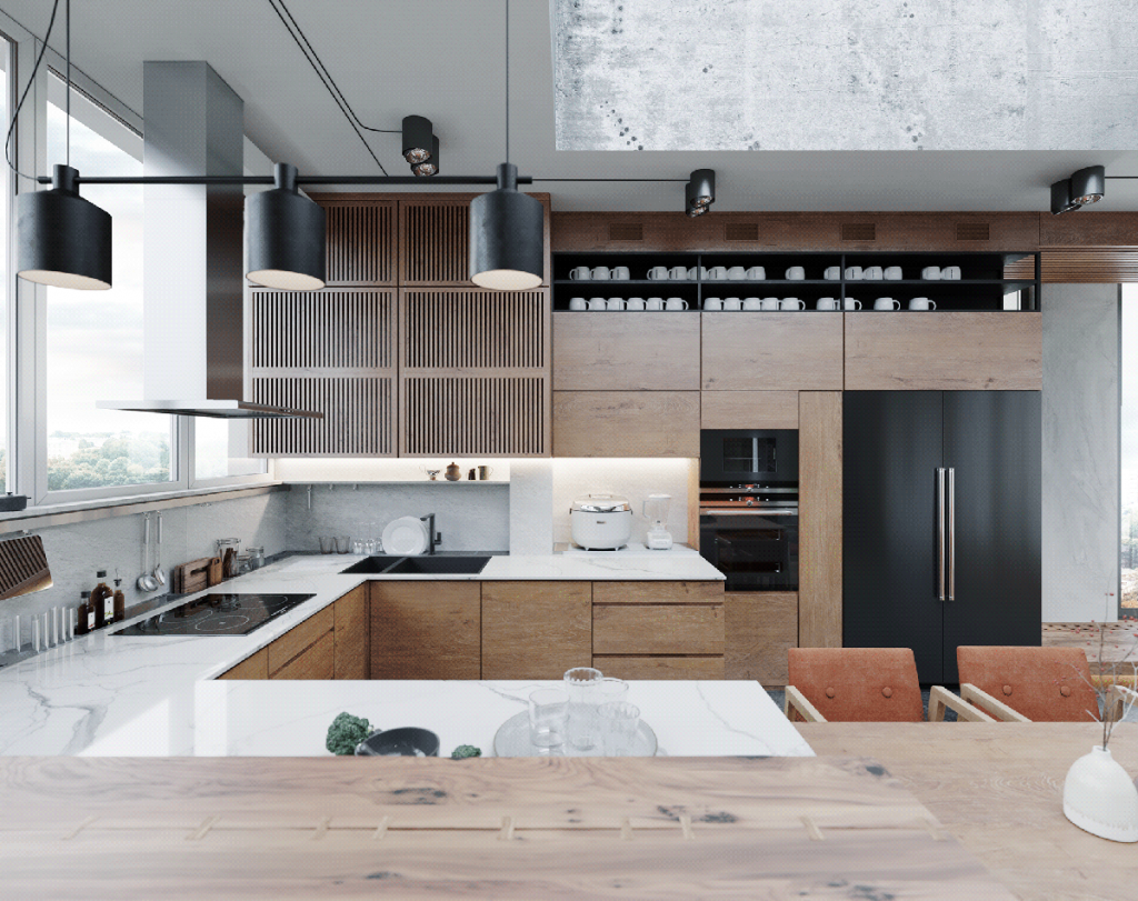japanese apartment kitchen