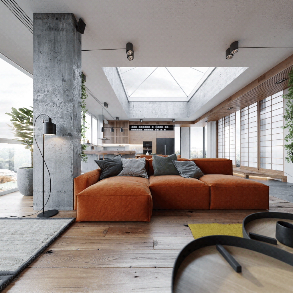 japanese apartment living room