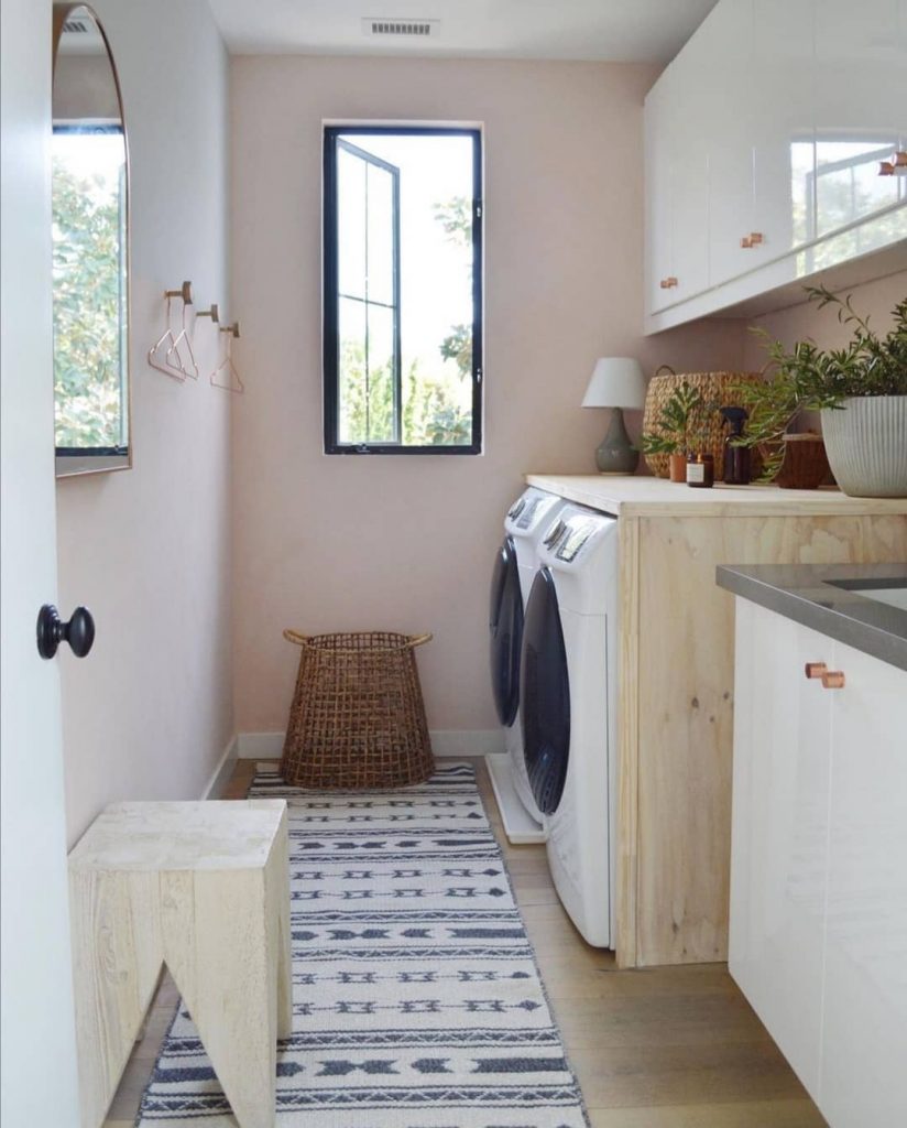 laundry room built ins small spaces