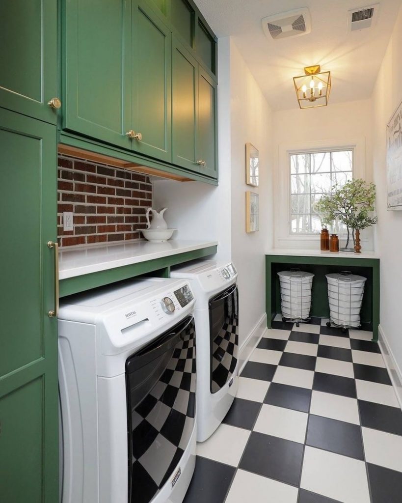 small laundry room cabinet ideas