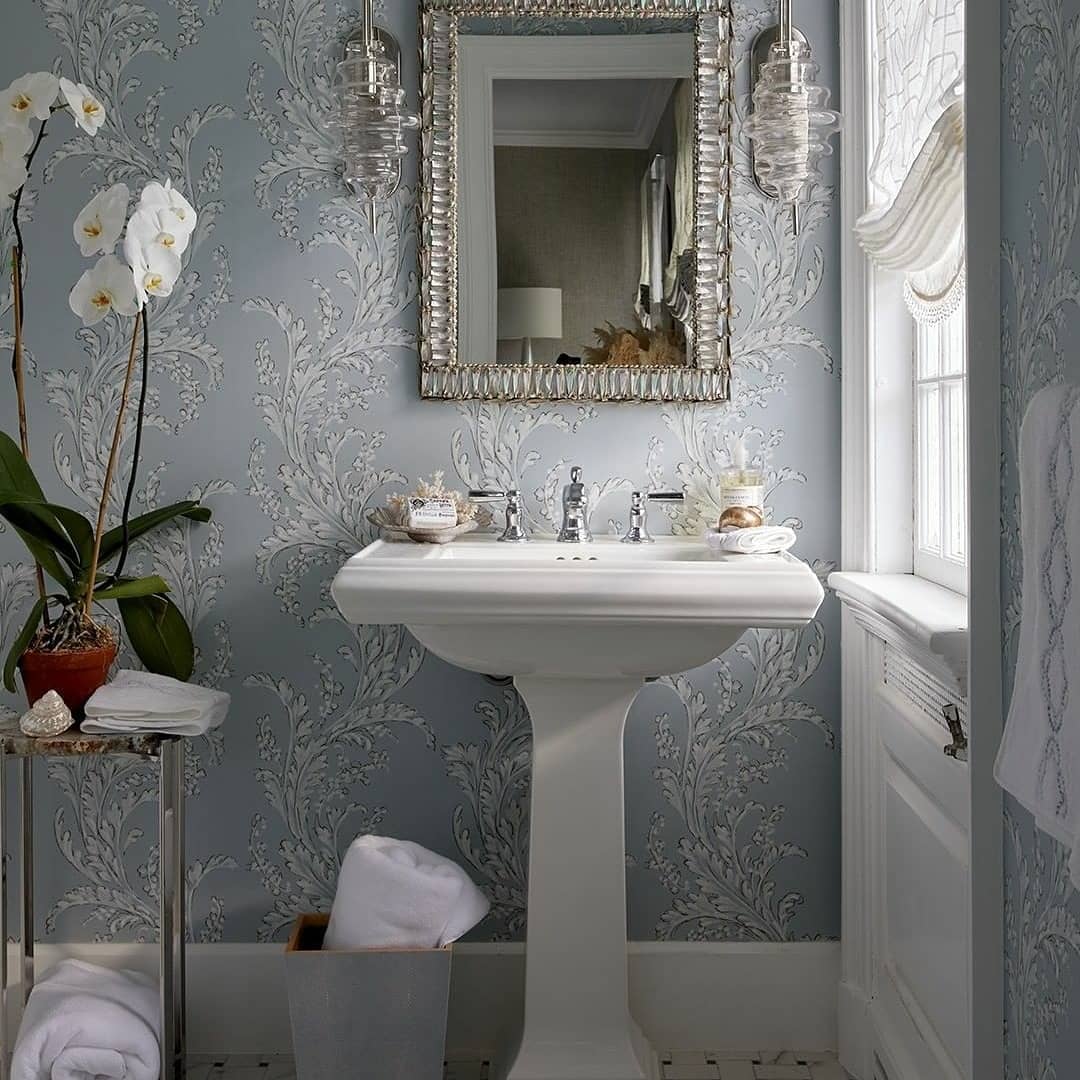 31+ Small Powder Room Ideas That Inspire in 2022 | Houszed