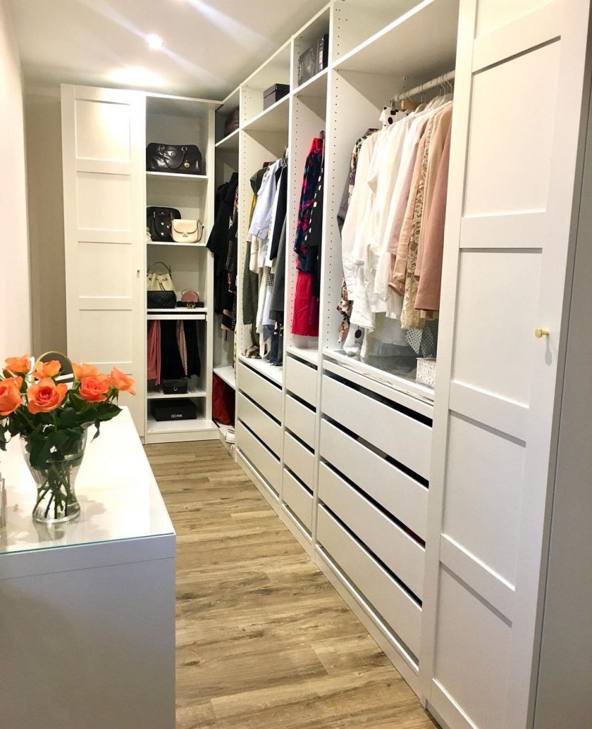 ikea pax dressing room