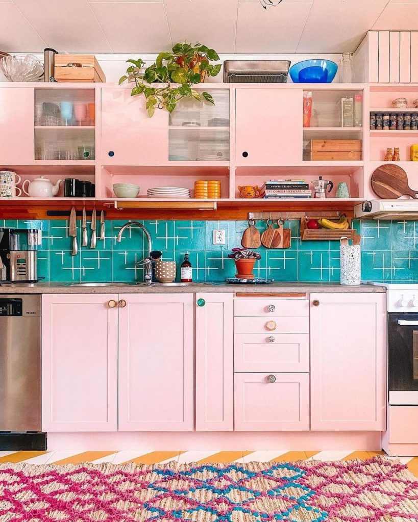 Pink kitchen ideas girly