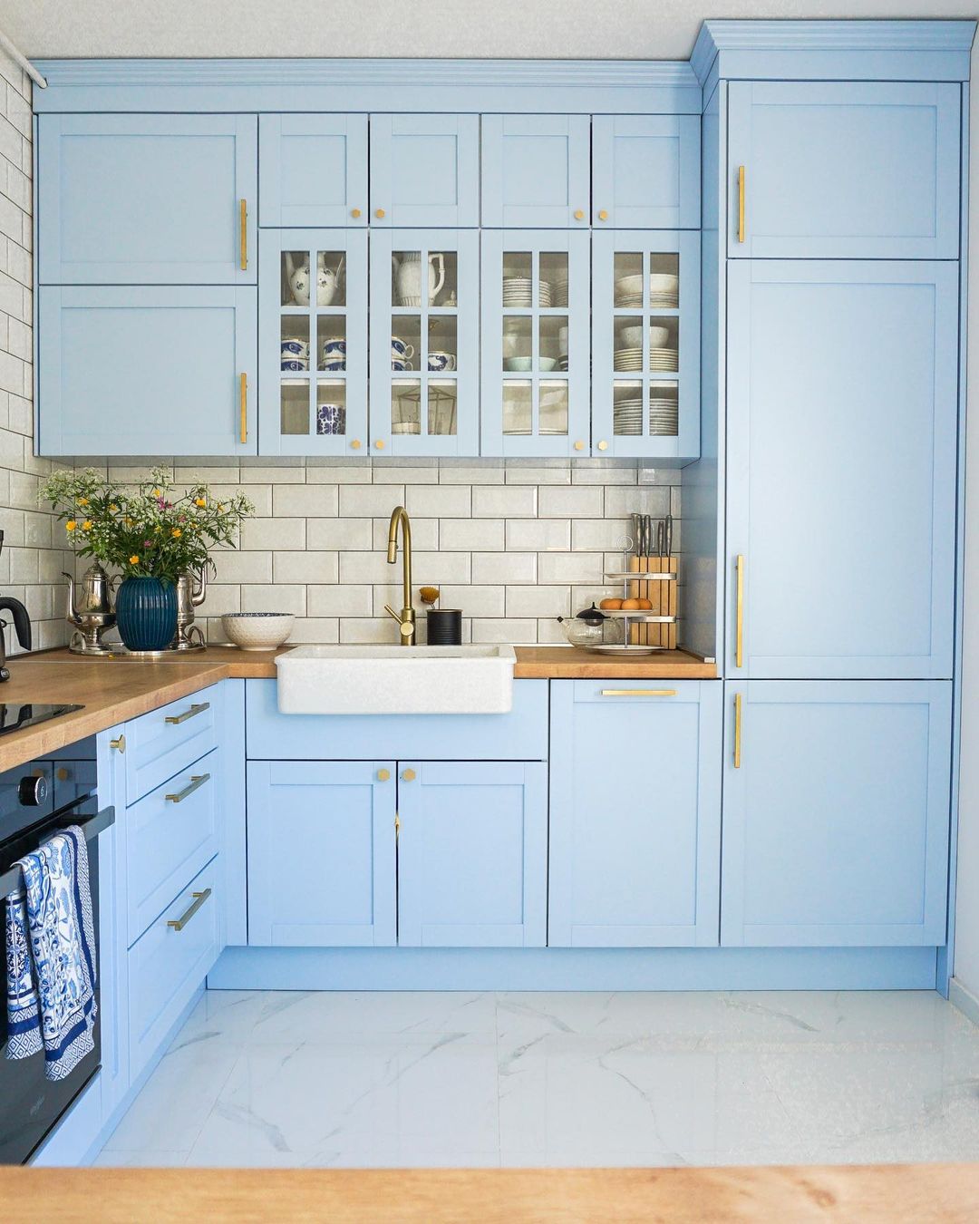 22+ Baby Blue Kitchen Ideas For a Fresh Look in 2024 Houszed