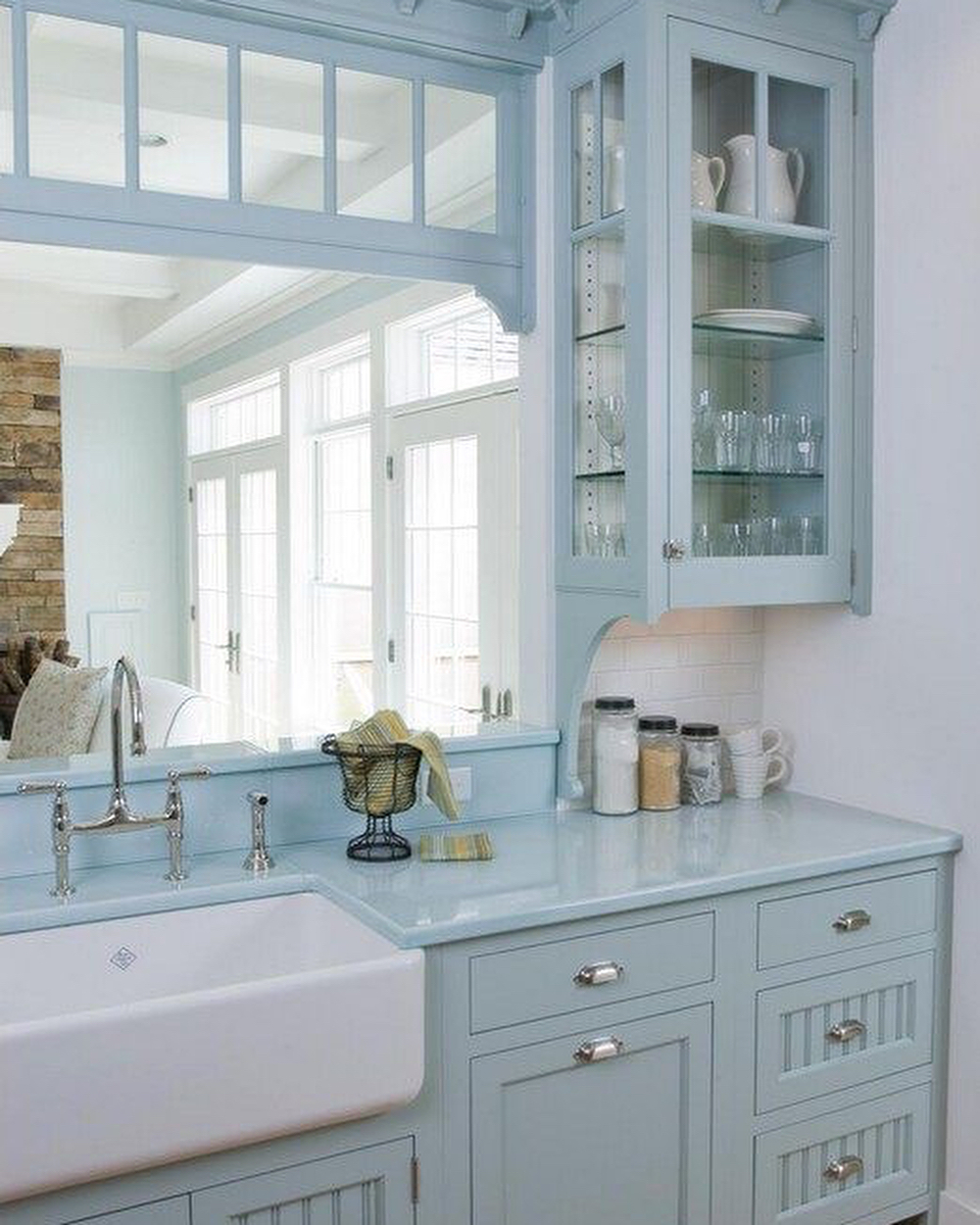 22+ Baby Blue Kitchen Ideas For a Fresh Look in 2024 Houszed