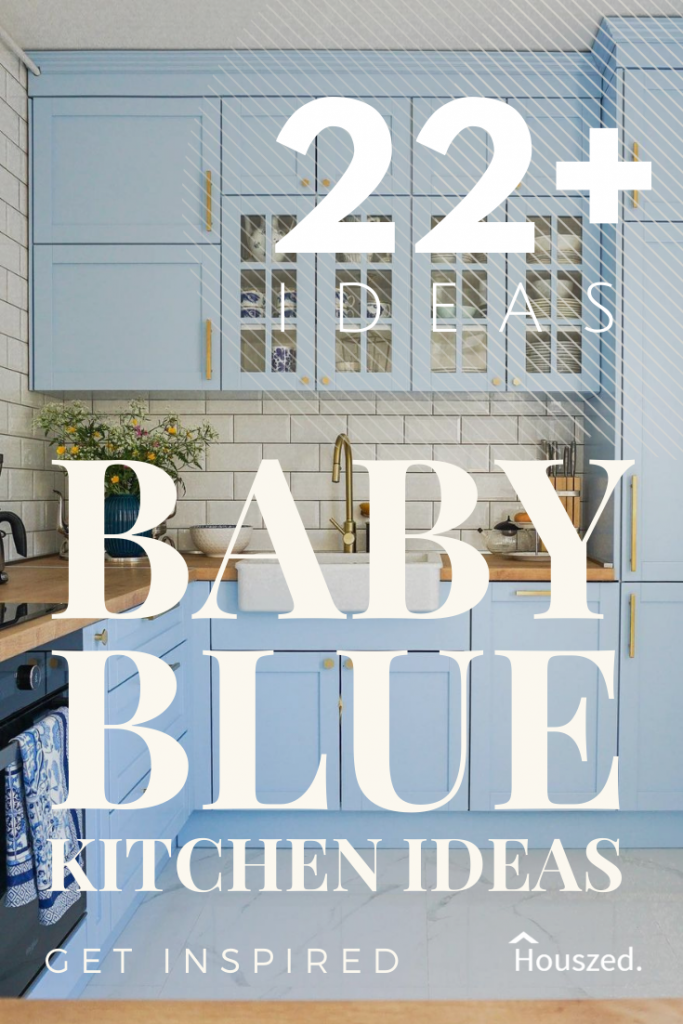 baby blue kitchen ideas