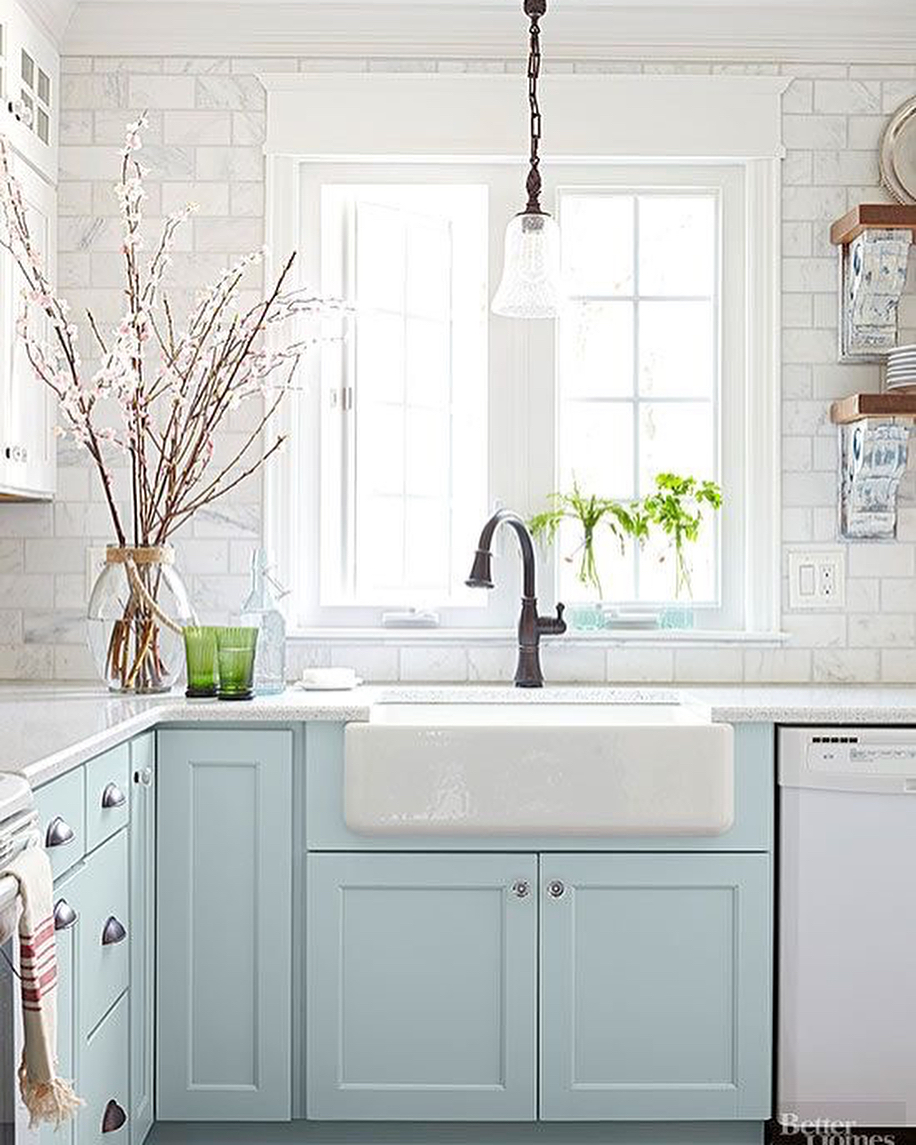 22+ Baby Blue Kitchen Ideas For a Fresh Look in 2024 Houszed